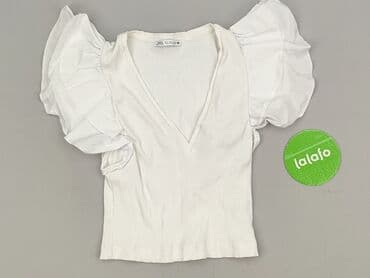 obcisłe bluzy: Zara, Bluzka damska, rozmiar L — 2