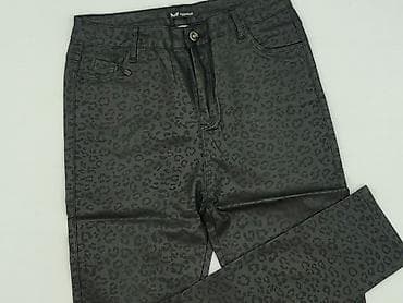 dżinsy push: Spodnie materiałowe damskie, rozmiar XL — 1