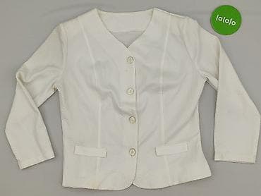 klapki kremowe: Marynarka damska, rozmiar M — 2