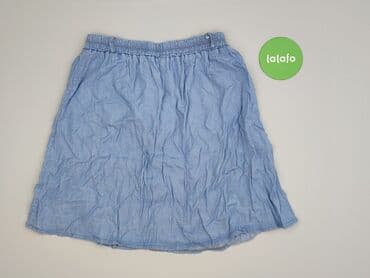 spódniczka alex biało niebieska: Spódnica damska, rozmiar S — 3