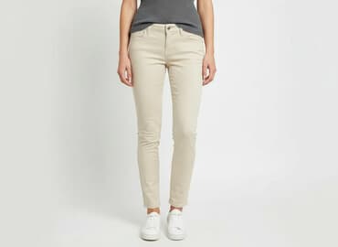 buty zimowe renee: Denim Co, Spodnie materiałowe damskie, rozmiar M — 6