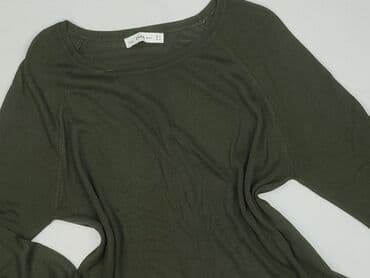 zara zielony sweter: Zara, Sweter damski, rozmiar S — 1