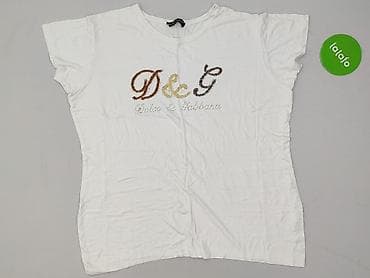 dolce gabbana intimo: Dolce & Gabbana, T-shirt damski, rozmiar 3XL — 2