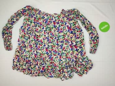 bluzki hiszpanki w kwiaty: Bluzka damska, rozmiar L — 3