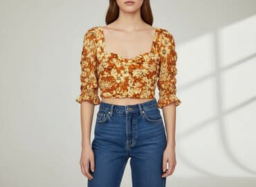 cropp bluzka damska: Zara, Bluzka damska, rozmiar M — 7