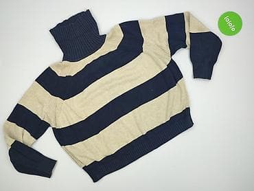 esprit sweter w paski: Esprit, Golf damski, rozmiar M — 3