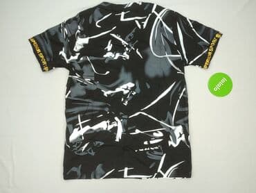 koszulka w czarno zolte paski: Red, Koszulka dla mężczyzn, XL — 3