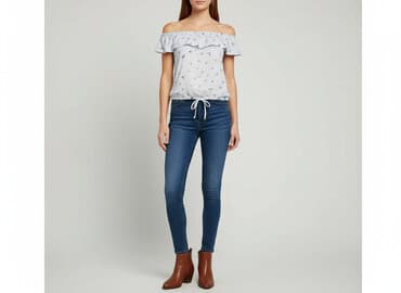 lniana koszula stradivarius: Janina, Bluzka damska, rozmiar S — 6