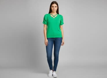 t shirty essential: T-shirt damski, rozmiar M — 8