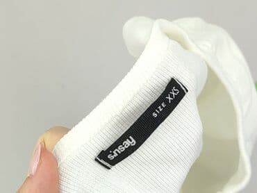 sinsay t shirty damskie: Sinsay, T-shirt damski, rozmiar 2XS — 5