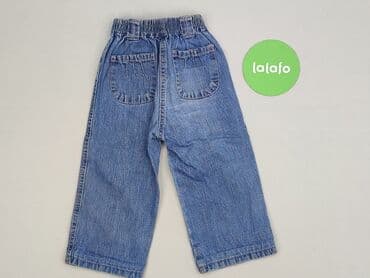 spodnie lenary lata 90: Spodnie jeansowe, George, 9-12 miesięcy, stan - Bardzo dobry — 3