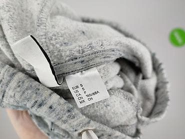 hm bluza niebieska: H&M Basic, Bluza z kapturem damska, rozmiar S — 5