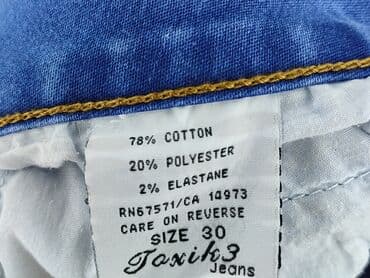 woskowane legginsy z wysokim stanem zara: Toxik3, Jeansy damskie, rozmiar M — 5