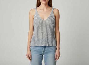 bluzki z błyszczącą nitką: Mohito, Top damski, rozmiar M — 6