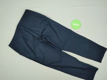 chinosy damskie granatowe: H&M, Spodnie materiałowe damskie, rozmiar S — 3