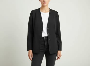 marynarki plus size damskie: Marynarka damska, rozmiar M — 5