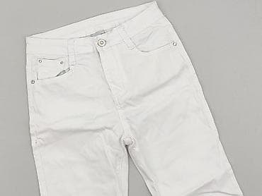 jeansy cekiny: Jeansy damskie, rozmiar S — 1