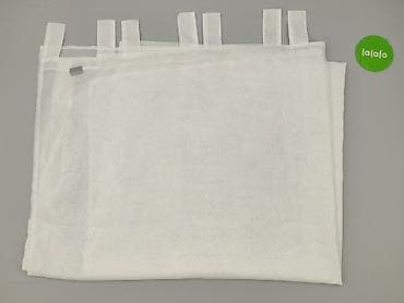 pepco zasłony: Białe firany z pętelkami na karnisz - Typ: lekkie, półprzezroczyste — 2