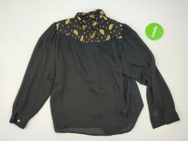 czarne szyfonowa bluzki: Women's blouse, size M — 4