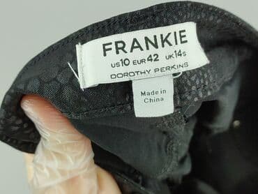 woskowane legginsy z wysokim stanem zara: Dorothy Perkins, Material trousers for women, M at lalafo.pl — 4 woskowane legginsy z wysokim stanem zara: Dorothy Perkins, Material trousers for women, M — 4