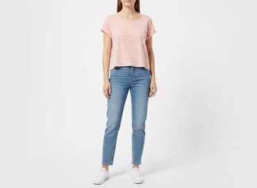 rozowa bluzka: Bluzka damska, rozmiar L — 6