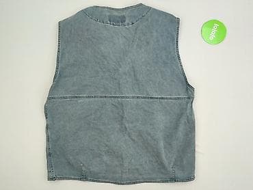 mango bomberka: Męska kamizelka jeansowa Santoryo - Fason: klasyczna kamizelka bez — 3