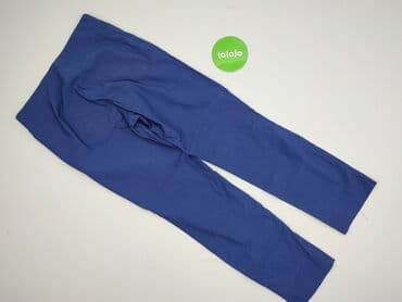 Women's Pants: Material trousers for women, size L — 4