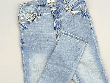 Spodnie jeansowe, 12 lat, 146/152, stan - Idealny