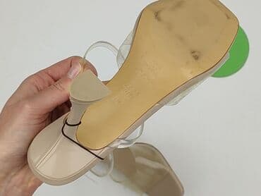 gino rossi klapki z futerkiem: H&M, Klapki damskie, rozmiar 38 — 4