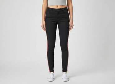 zara czarne jeansy damskie: Zara, Jeansy damskie, rozmiar S — 6