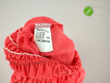 legginsy karbowane: Szerokie damskie spodnie culottes w kolorze intensywnego koralu. - — 5