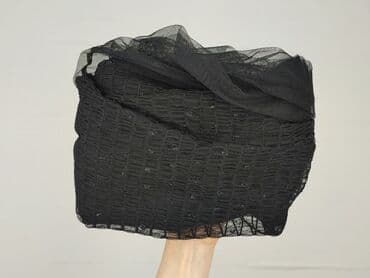 czarne bluzki z przezroczystymi rękawami: Reserved, Bluzka damska, rozmiar M — 8