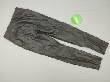 legginsy antycellulitowe masujące i wyszczuplające: H&M, Leggings Eco-leather for women, size S — 4