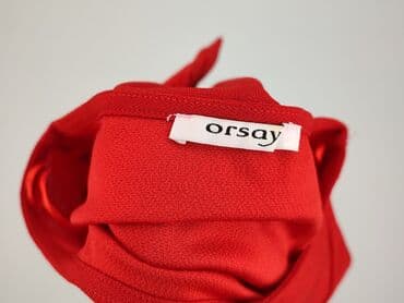 czerwona bluzki z bufkami: Orsay, Bluzka damska, S — 4