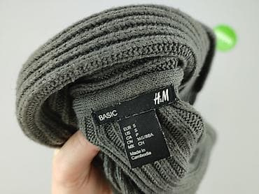 puchaty sweter: H&M Basic, Kardigan damski, rozmiar S — 4