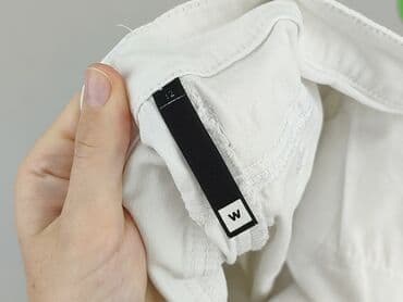 damskie spodnie chinosy: Spodnie materiałowe damskie, rozmiar L — 5