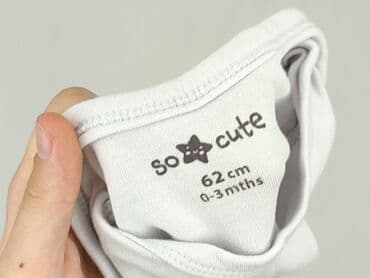 bluzki z zamkiem z przodu: Body, So cute, 1-3 m, 
stan - Bardzo dobry — 4