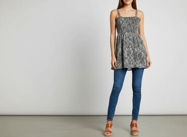 szlafrok xs: Tunika damska, rozmiar S — 5