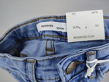 dresy domowe: Spodnie jeansowe, Reserved, 7 lat, 122, stan - Idealny — 4