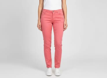 bershka spodnie hello kitty: Cherry, Spodnie materiałowe damskie, rozmiar M — 7