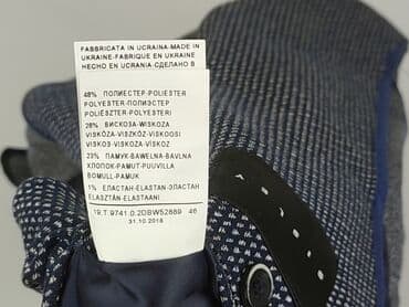 ubrania z jedwabiu naturalnego: Sisley, Marynarka dla mężczyzn, rozmiar XL — 7