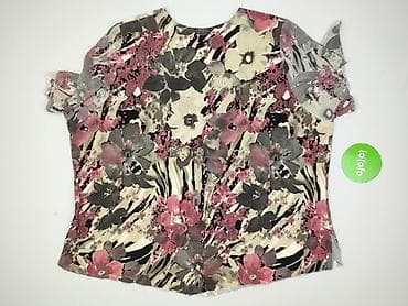 bluzki boho: Bluzka damska, rozmiar 7XL — 3