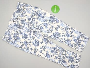 białe jeansy damskie lee: Spodnie materiałowe damskie, rozmiar XL — 1