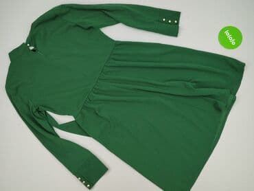 sukienki butelkowa zieleń długa: Sukienka damska, rozmiar S — 3