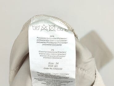 deichmann srebrne buty: Spodnie materiałowe damskie, rozmiar XS — 4