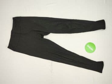 legginsy woskowane wysoki stan: H&M, Spodnie materiałowe damskie, rozmiar S — 2
