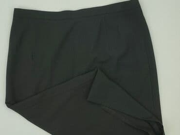 spódnice midi plisowane czarne: Bianca, Spódnica damska, rozmiar 3XL — 1