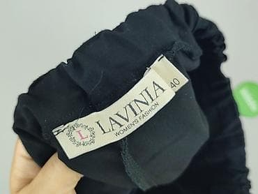 latex: Material trousers for women, size L — 4