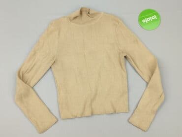 sweter z perełkami h m: H&M, Golf damski, rozmiar M — 2