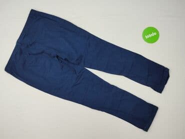 spodnie montego: Terranova, Spodnie materiałowe damskie, L — 3